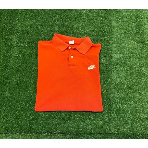 Nike Other - Vintage 1980’s Nike Sportswear golf shirt polo medium retro throwback swoosh